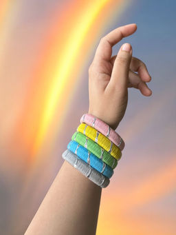 Jewelwati - Rainbow Core Bangle Stack