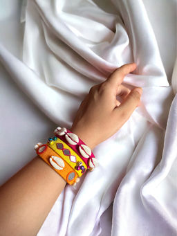 Jewelwati - Set Of 3 Handmade Bangles