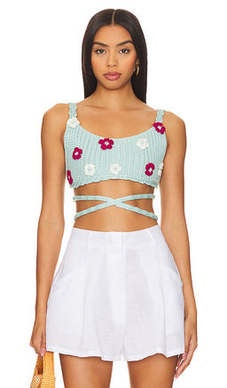 Agua Bendita - x REVOLVE Albany Crop Top
