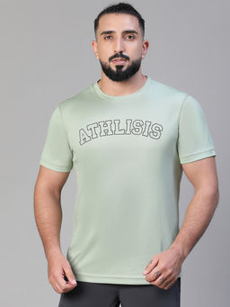 Athlisis - Mens Active Quickdry Crew Neck Tshirts