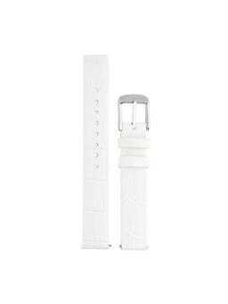 Titan - 12 mm(1.2cm) White Genuine Leather Strap for Women Nf113100012Sq-P