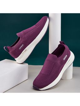 Campus - Annie Purple Womens Slip Ons
