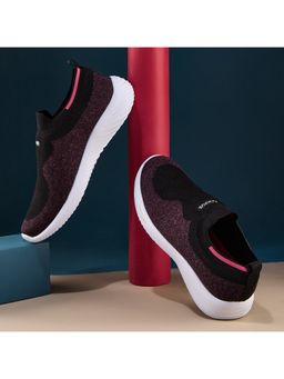 Campus - CAMP CALLIE Black Womens Slip Ons