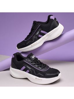 Campus - HALL Women Black Walking Shoes