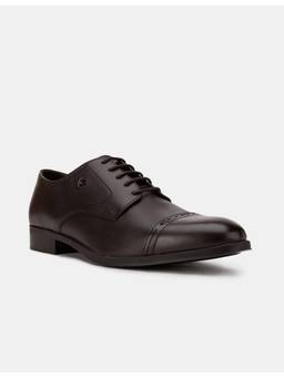Arrow - Mens Brown Jumper Solid Oxfords