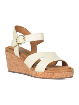 Hush Puppies - Women's White Wedges Heels