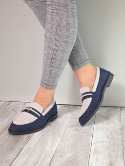 Monrow - Angelia Blue Loafers