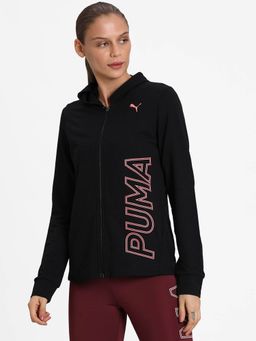 Puma - Modern Sports dry CELL Womens Full Zip Black Hoodie