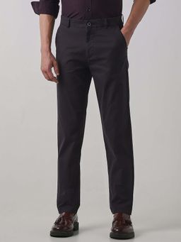 Reid & Taylor - Black Formal Solid Trousers