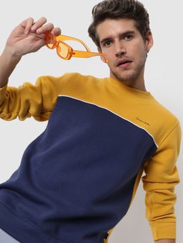 Campus Sutra - Men Colorblocked Stylish Casual Sweaters