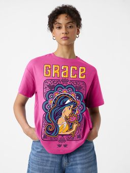 The Souled Store - Official Aladin: Her Grace Women Oversized T-Shirt