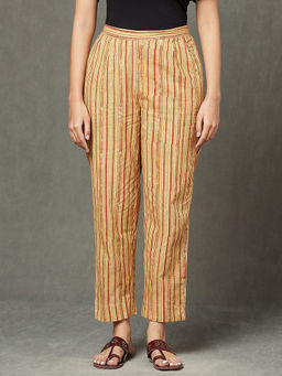 Fabindia - Cotton Kalamkari Casual Pant