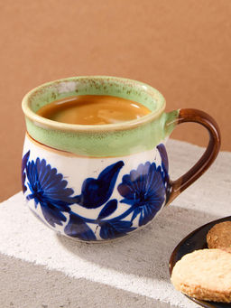 Fabindia - Blue Ceramic Bagaan Mug