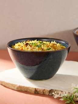 Fabindia - Blue Ceramic Maahi Nut Bowl