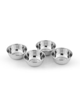 Omega - Stainless Steel Veg Bowl-Katori-Vati (Pack of 4)