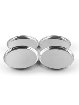 Omega - Stainless Steel Begi Dinner Plate (Pack of 4)