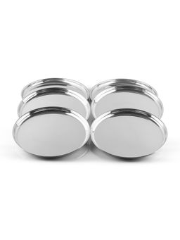 Omega - Stainless Steel Begi Dinner Plate (Pack of 6)