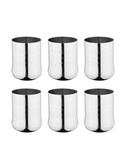 Omega - Stainless Steel Swift Glass-Tumbler (Pack of 6)