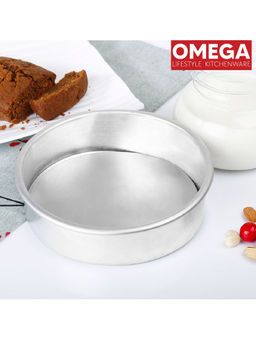 Omega - Aluminium Round Shape Cake Mould with Removable Base-Loose Bottom