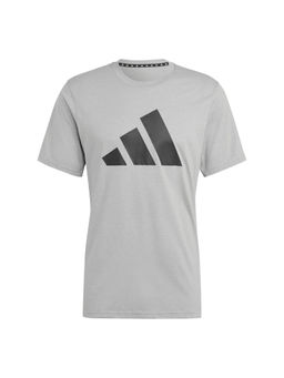 adidas - Tr-Es Fr Logo T Men Grey Training T-Shirt