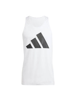 adidas - Run It Tank Men White Training Tank