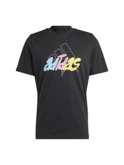 adidas - Men Black Training T-Shirt