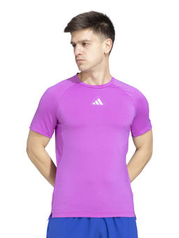 adidas - Men Purple Training T-Shirt