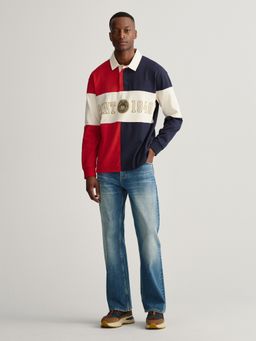 GANT - Men Multi-color Color Block Regular Fit Polo T-Shirt