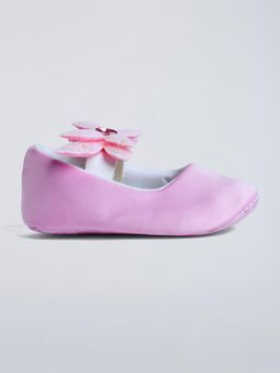 Hopscotch - Butterfly Applique Pink Ballerinas