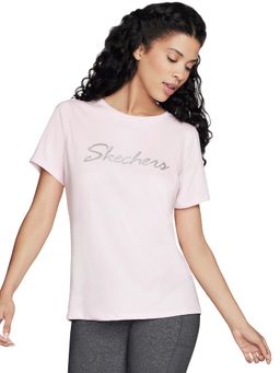 SKECHERS - Metallic Logo T-Shirt