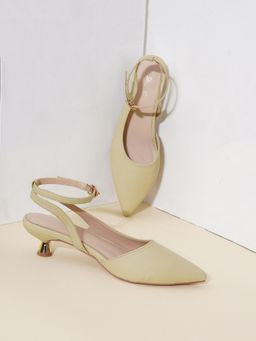 Sherrif Shoes - Women LIME Sandal Heels