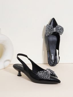 Sherrif Shoes - Women BLACK Sandal Heels