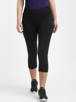 Reebok - Wor Pp Capri Black Training Tight
