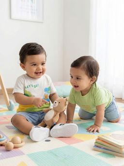 Nautinati - Multi-Color Printed Regular T-Shirts (Pack of 2)