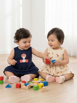 Nautinati - Multi-Color Printed Regular Dress (Pack of 2)