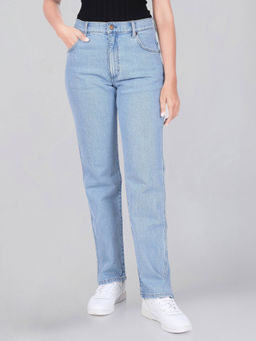 Wrangler - Women Blue Sunset Straight Fit Jeans