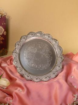 EKAANI - Silver Decorative Tray