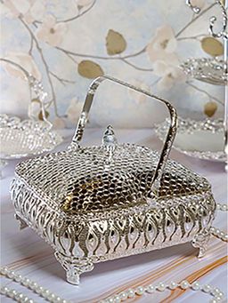 EKAANI - Silver Decorative Bowl