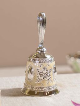 EKAANI - Lotus Bell - Cream Enamel