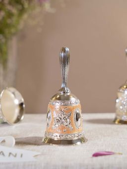 EKAANI - Lotus Bell - Peach Enamel