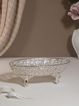 EKAANI - Silver Decorative Bowl