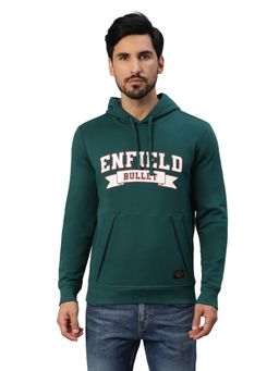 Royal Enfield - Enfield Varsity Pull-Over Hoodie Green