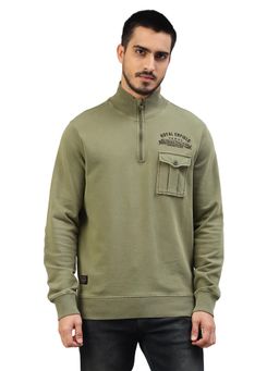 Royal Enfield - Heritage Pull-Over Sweatshirt Green