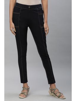 Aurelia - Blue Denim Lycra Jeggings