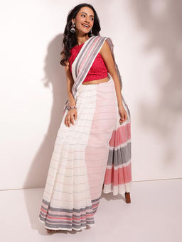 Fabindia - Natural Cotton Woven Saree