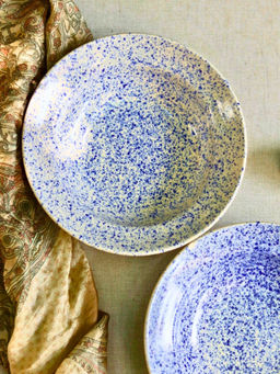 WEAVING HOMES - Speckled Pasta Plate