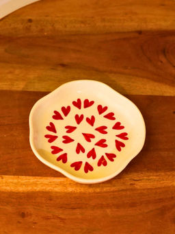 WEAVING HOMES - All Hearts Handmade Dessert Plate
