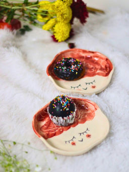 WEAVING HOMES - Tweety Handmade Dessert Plate