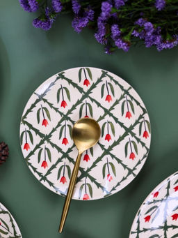 WEAVING HOMES - Ferns Snack Plate