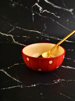 WEAVING HOMES - Red Joy Bowl